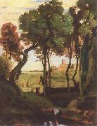 Jean-Baptiste Camille Corot Castelgandolfo oil painting reproduction
